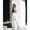 imageOQQ Womens 2 Piece Yoga Legging Seamless Workout High Waist Butt Liftings Athletic LeggingsCoffee beige