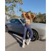 imageOQQ Womens 2 Piece Yoga Legging Seamless Workout High Waist Butt Liftings Athletic LeggingsJade Green grey Blue