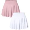 White hide Pink