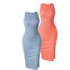 Coral-orange haze Blue