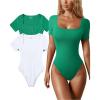 Green White