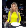 imageOQQ Womens 3 Piece Long Sleeve Tops Crew Neck Stretch Fitted Underscrubs Layer Tee Shirts 2025 Casual OutfitsCoralorange haze Blue yellow