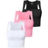 Black white candypink