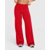 imageOQQ Yoga Pants Women High Waist Stretch Casual Soft Straight Leg BottomsRed
