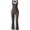 imageOQQ Womens Jumpsuits V Neck Basic Sleeveless Stretch ClassicFit Sexy Long Pants Rompers 2025Tea Leaf