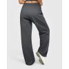 imageOQQ Womens Sweatpants 2025 Baggy Wide Straight Leg Pants with PocketsDarkgrey