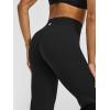 imageOQQ Yoga Pants Women High Waist Crossover Stretch Casual Soft Straight Leg Bottoms with PocketsBlack