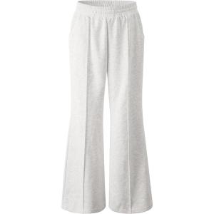 imageOQQ Womens Sweatpants 2025 Baggy Wide Straight Leg Pants with PocketsLight Heather Grey